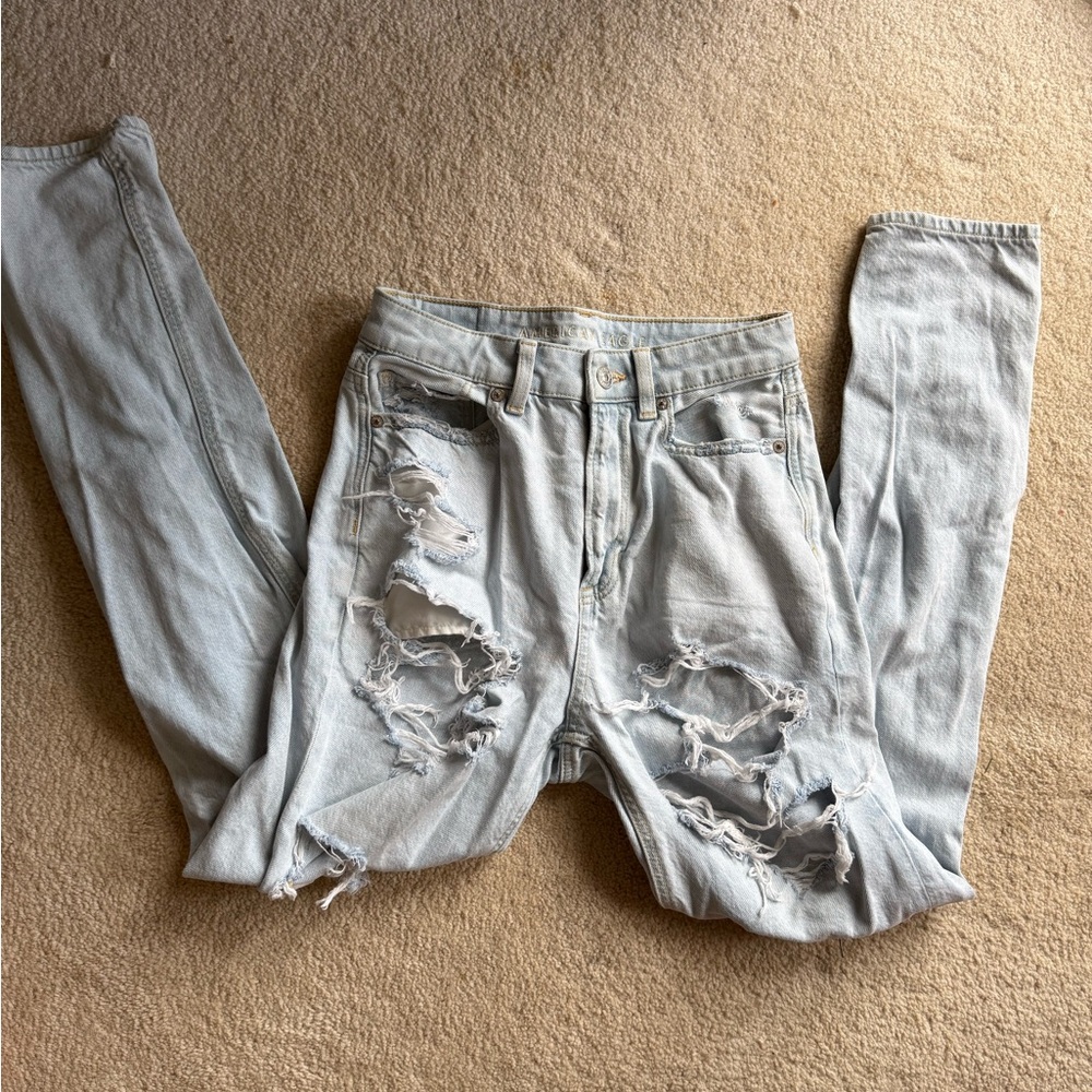 American Eagle Outfitters Light Blue Denim Jeans
